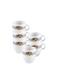 Seltmann Weiden - Becher Compact Bayern 0,4 l 6er Set COMPACT - bunt