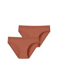 SCHIESSER - Slip Invisible Cotton - terracotta