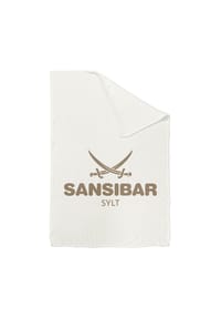 SANSIBAR Wohndecke - Sansibar Kuscheldecke - ANTHRAZIT/OFFWHITE