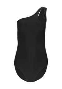 ENDURANCE ATHLECIA - Badeanzug Luyana mit One Shoulder-Design - 1001 Black