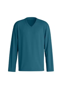 CALIDA - T-Shirt, Langarm, für Herren - 559 DEEP PETROL
