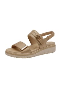 Tamaris - Leder Sandalen - 001 BLACK