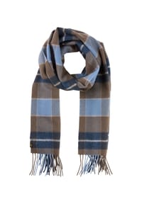 camel active - Schal aus reiner Wolle - Navyblau