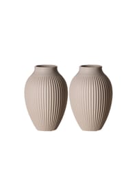Ritzenhoff & Breker - Vasen Alsta 19 cm 2er Set - beige