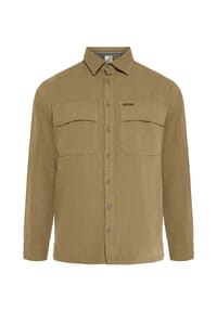 GLOBETROTTER - Overshirt, Langarm, Kent, für Herren - 1 ECU / OLIVE