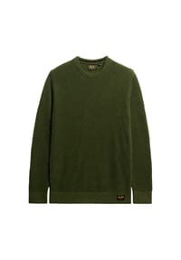 Superdry. - Pullover Strickpullover R-Neck - schwarz