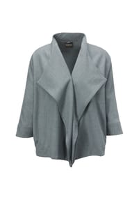 MADELEINE - Blazer mit Fledermausärmeln - grau / melange