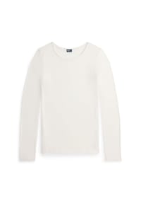 POLO RALPH LAUREN - Longsleeve LS Shirt - Midnight Sheer - white cloud