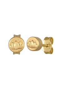 caї - Ohrstecker 925/- Sterling Silber - gelb