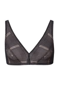 HANRO - Martha Bralette, schmale Träger, für Damen - 0019 BLACK