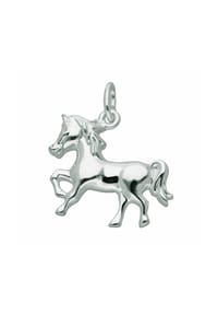 Adelia's - Adelia's Kinder Anhänger Pferd 925 Silber – Silberanhänger Pferd - silber