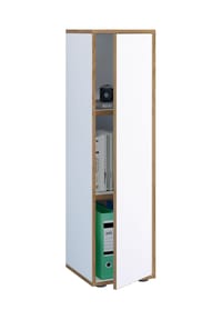 VCM. - Holz Büroschrank Ordner Aktenschrank Büromöbel Schrank Salia 3-fach Breite 30 cm Drehtür - Anthrazit