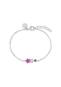 TOM TAILOR - Armband für Mädchen, Silber 925, Zirkonia | Stern - Silber