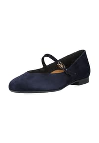 paul green - Veloursleder Ballerinas - Blau