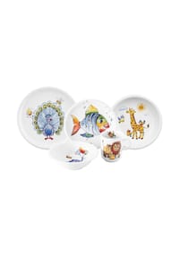 Seltmann Weiden Kindergeschirr Set Compact Bunte Tierwelt 5er Set bunt - COMPACT - bunt