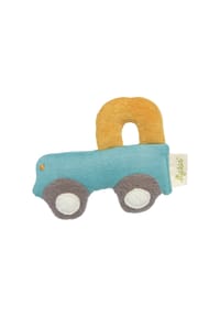 sigikid® - Rassel-Greifling Colourful World Green , für Babys - blau