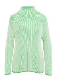 s.Oliver - Strickpullover, Stehkragen, für Damen - 7326 GREEN