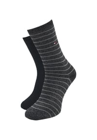TOMMY HILFIGER - Socken Classic, 2er-Pack, für Damen - 001 BLACK