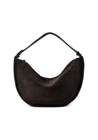 Marc O'Polo - Schultertasche Leder 46 cm - burnt coffee
