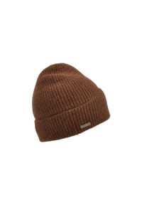 SEEBERGER - Beanie, Emblem, für Damen - 10 BLACK