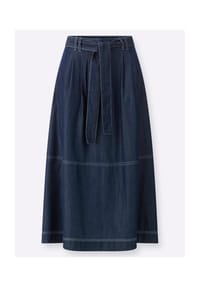 heine - Jeans-Rock - blue-stone-washed