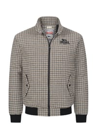 LONSDALE™ - Herren Jacke schmale Passform TREGONY - Beige/Black