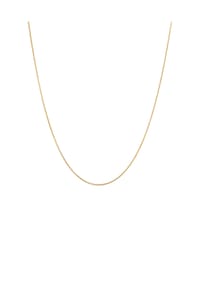 elli. - Halskette Ankerkette Basic 925 Sterling Silber - Gold
