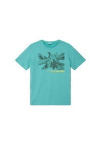 s.Oliver - T-Shirt, Baumwolle, für Kinder - 6632  BLUE GREEN