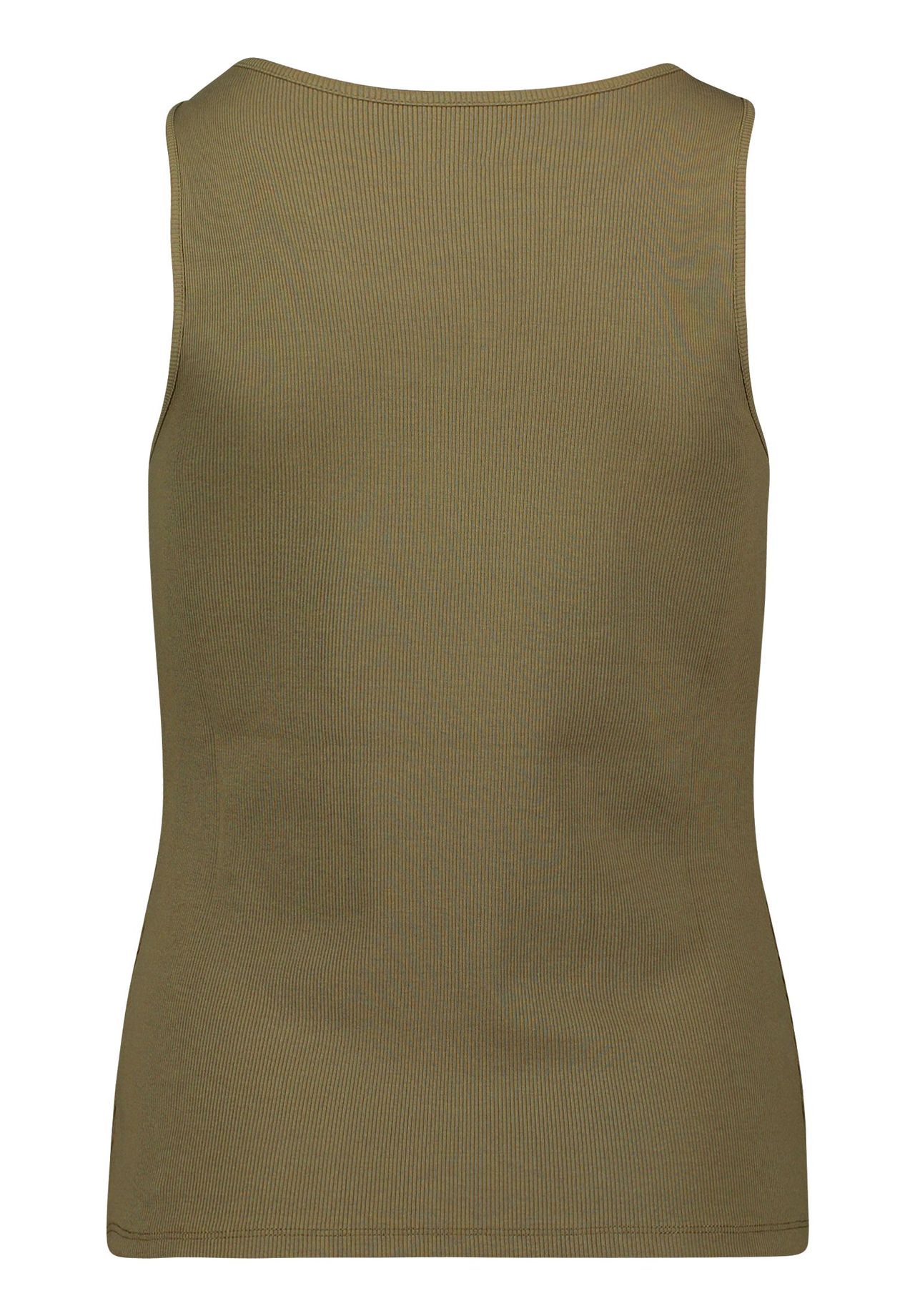 Cartoon Basic-Top Mit Rundhalsausschnitt, Braun, 34