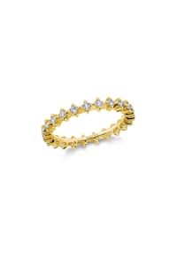MONCARA - Damen Ring, 585er Gold, 23 Diamanten, zus. ca. 0,70 Karat - Gelbgold