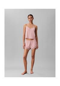 Calvin Klein - Shorty Ultra Soft Modal, V-Ausschnitt, für Damen - TQO  RED