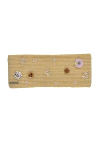 SEEBERGER - Stirnband mit Blumenschmuck 19990-0 - vanille