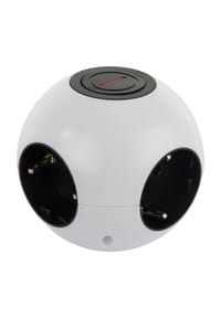 REV RITTER - Powerglobe "Basic-Line", kompakt, 4 Steckdosen - 