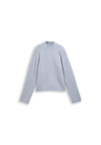 DENIM TOM TAILOR - Pullover, Stehkragen, für Damen - 40766 SKY BLUE MEL