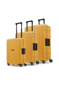 REDOLZ Essentials 15 - Essentials 15 4-Rollen Kofferset 3-tlg. mit Dreipunkt-Verschluss - classic red