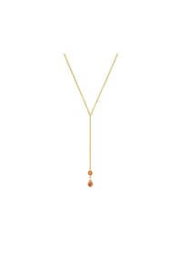 amor - Kette mit Anhänger - Orange