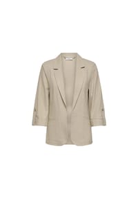 ONLY® - Blazer, Leinenanteil, für Damen - 189818 OXFORD TAN