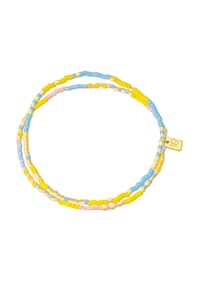 GLANZSTÜCKE MÜNCHEN - 2er Set Armbänder Sterling Silber gelbgold - gelbgold