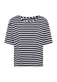 GALERIA - T-Shirt Tamu, Baumwolle, für Damen - BLACK WHITE