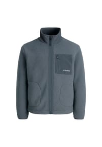 ORIGINALS by JACK & JONES - Fleecejacke, Stehkragen, für Kinder - SCHWARZ