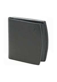 Esquire Logo - Logo Geldbörse Leder 9 cm - schwarz