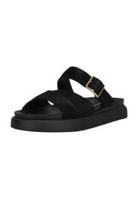 CLARKS® - Sandale Aristella In edler und stoßdämpfender Konstruktion - 1219 Black Sde