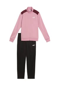 PUMA® - Trainingsanzug, Stehkragen, Gummibund, für Damen - POISED PINK