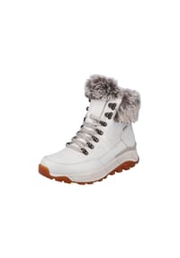 rieker - Leder/Textil Stiefelette - Schwarz Kombi