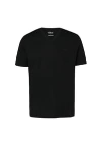 s.Oliver - T-Shirt, V-Ausschnitt, für Herren - 0100 WHITE