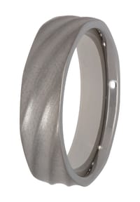 VANDENBERG - Damen Ring, Titan - GRAU