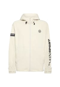PLEIN SPORT - Windbreaker SCRATCH - black