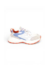 Apple of Eden - Sneaker NANTES Premium-Ledersneaker mit modernem Design - CORNFLOWER-ORANGE