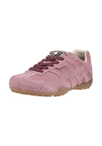 GEOX - Veloursleder Sneaker SNAKE - Dunkelbraun