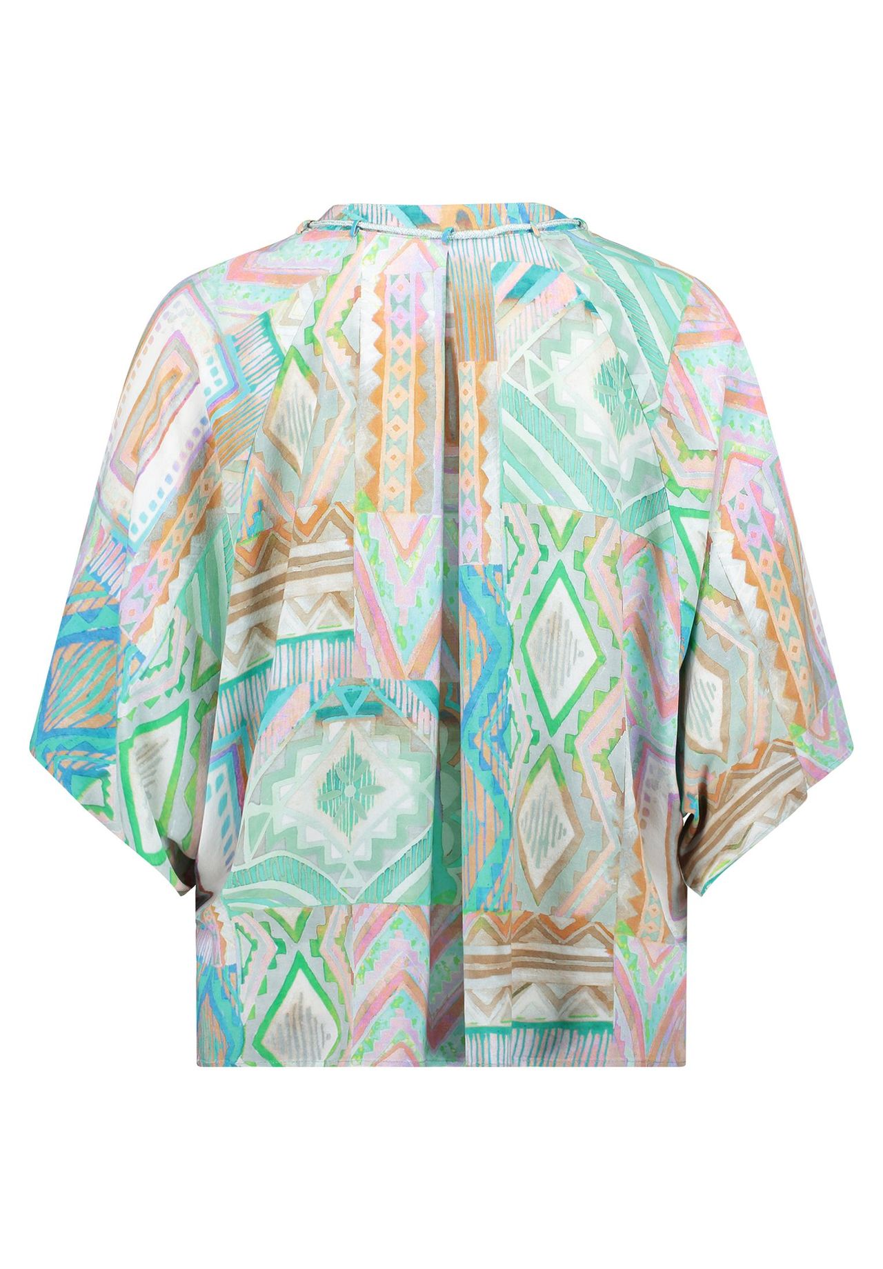 Cartoon Shirtbluse, Oversize, FüR Damen, GrüN, 46